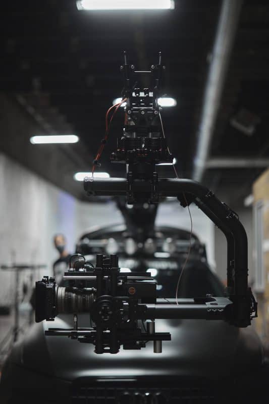 Movi XL mounted to the Ultra Arm